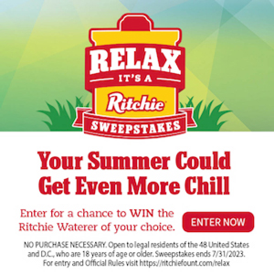 Relax It's a Ritchie Sweepstakes Ad